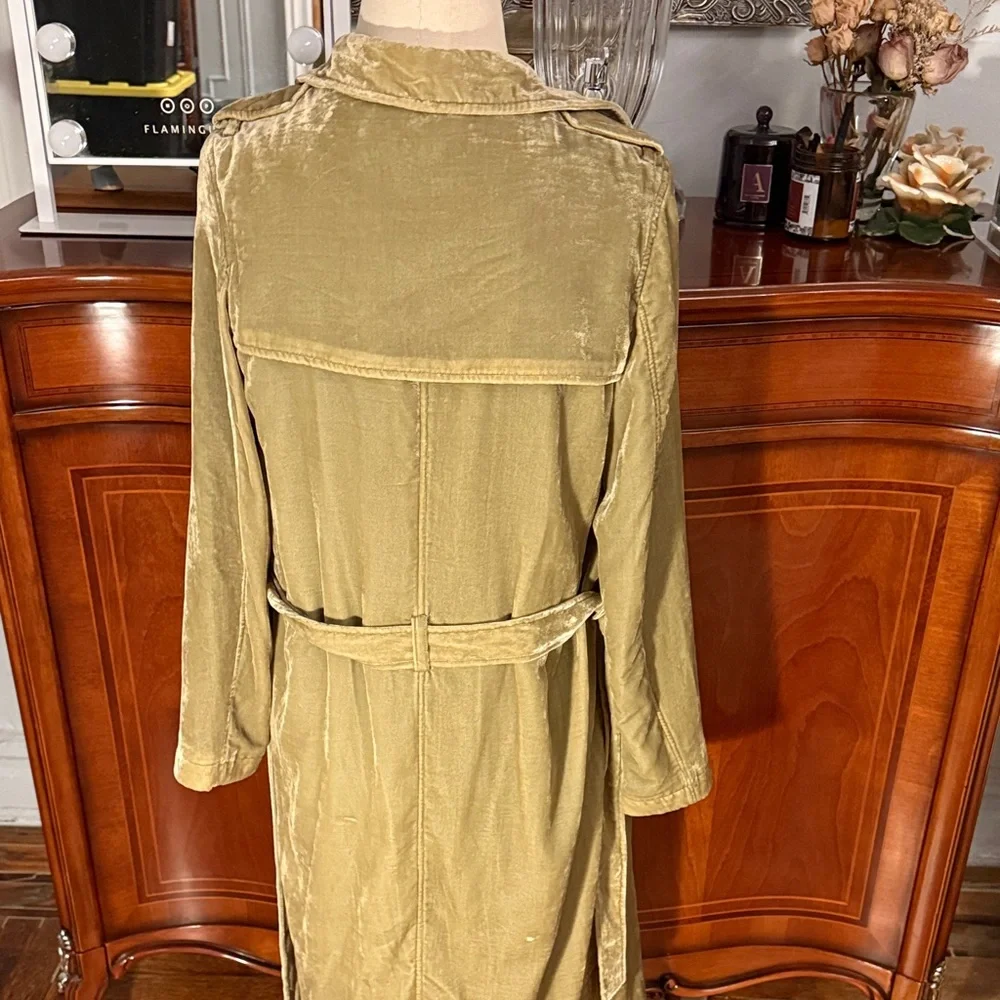 Scotch and soda  Olive Trench Coat - Picture 9 of 11